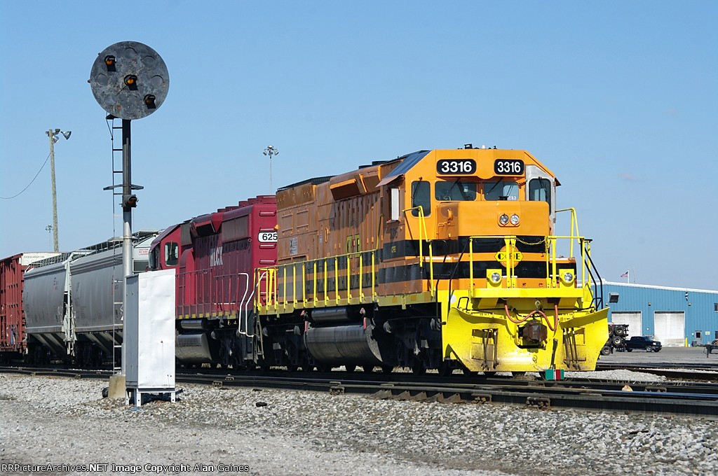 CF&E SD40-2 3316